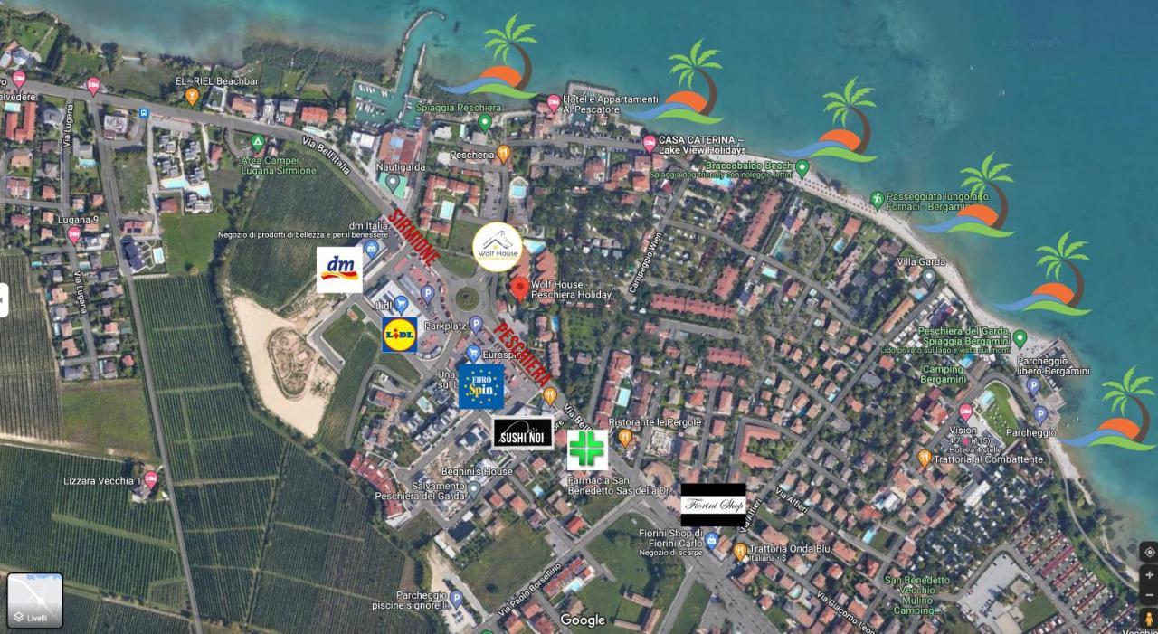 Wolf House - Peschiera Holiday - Jacuzzi Privata Πεσκιέρα ντελ Γκάρντα Εξωτερικό φωτογραφία